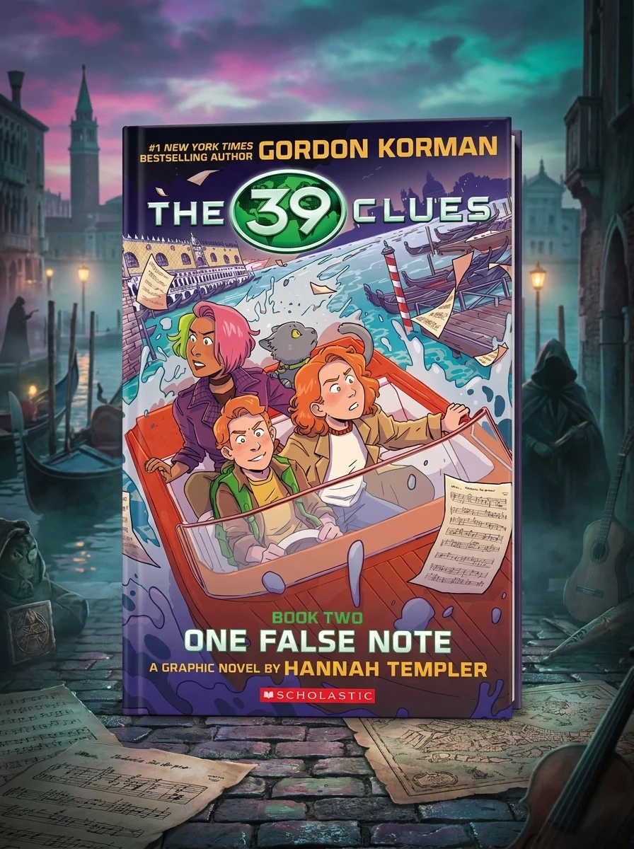 39 Clues Graphix #2: One False Note (Graphic Novel Edition) — фото 2