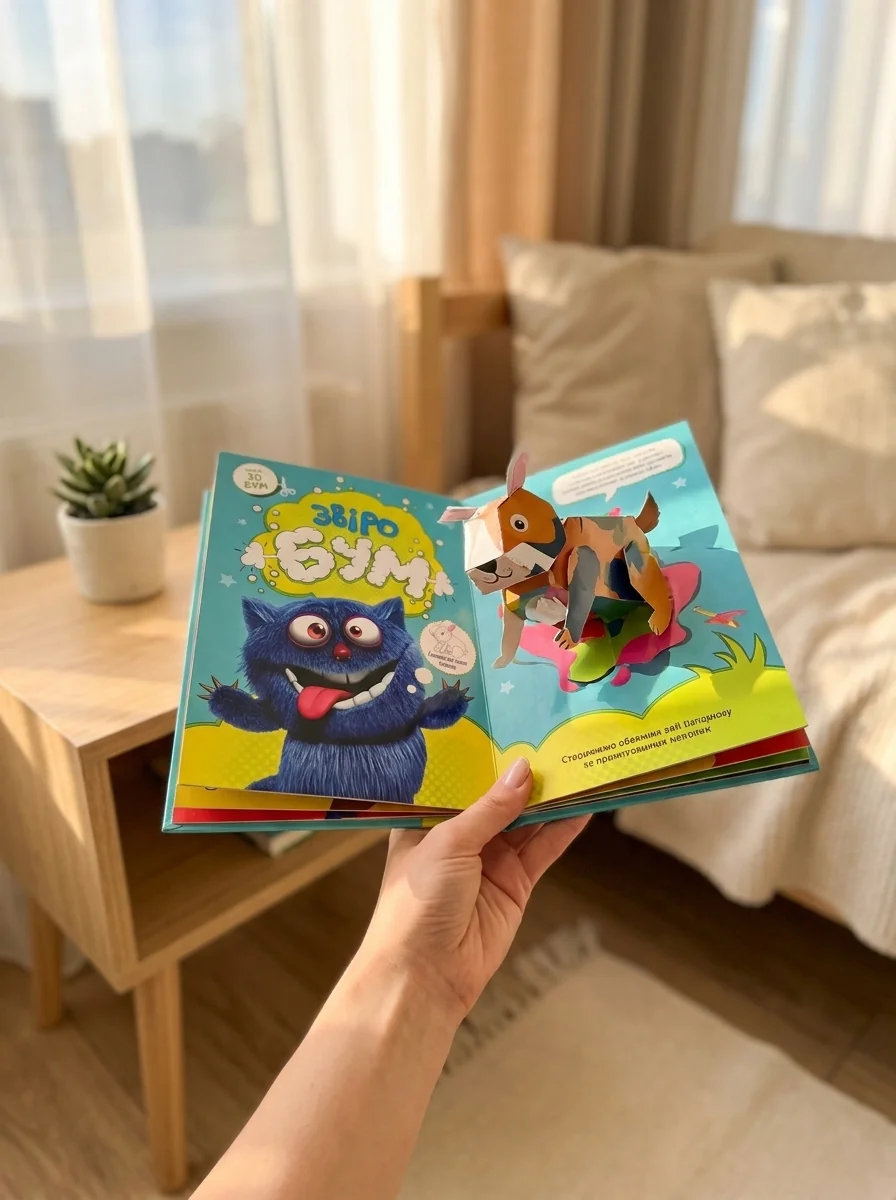 3D - Бум. Звіробум — Дитяча література