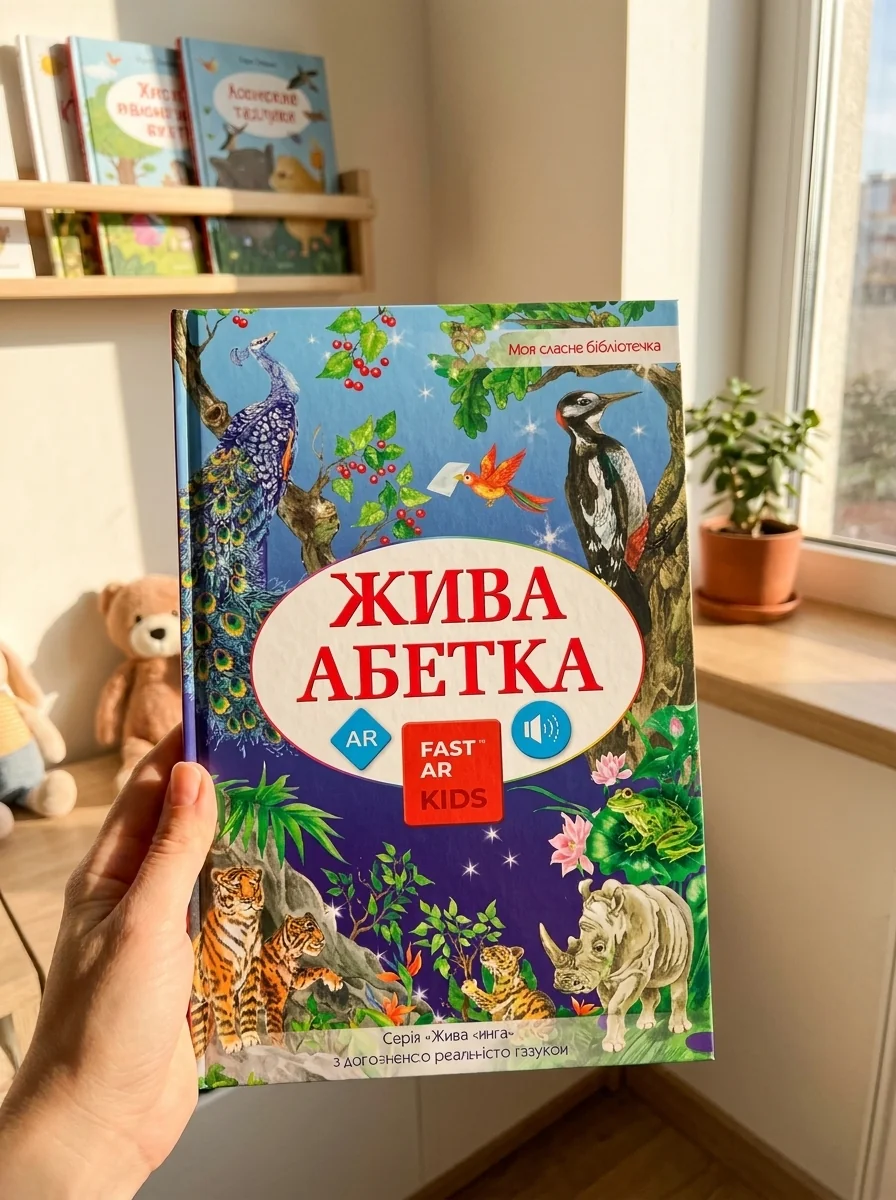 3D Книга "Жива абетка" з доповненою реальністю — фото 2