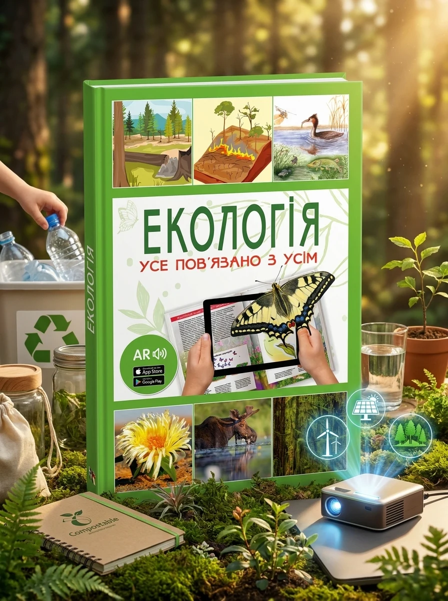 4D Книга Екологія — Дитяча література