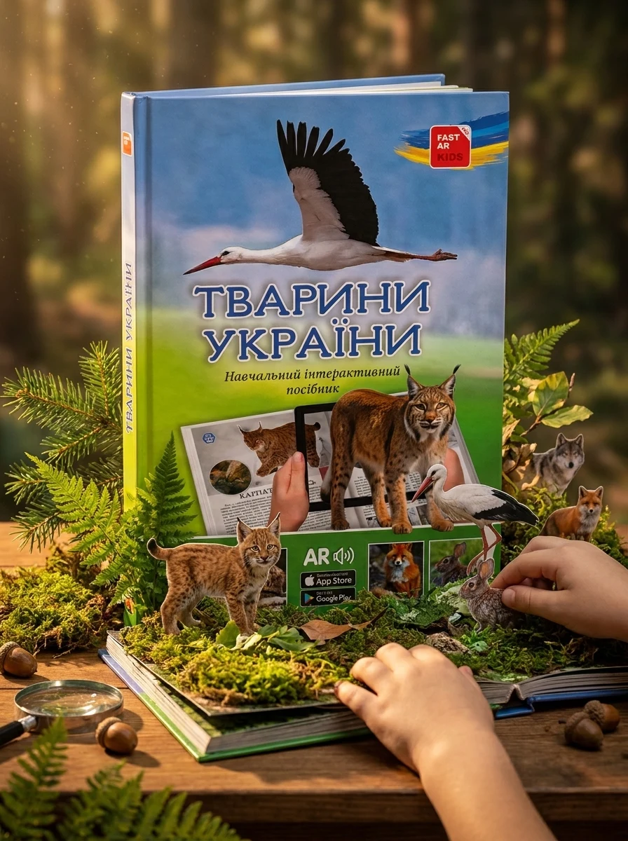 4D Книга Тварини України — фото 2