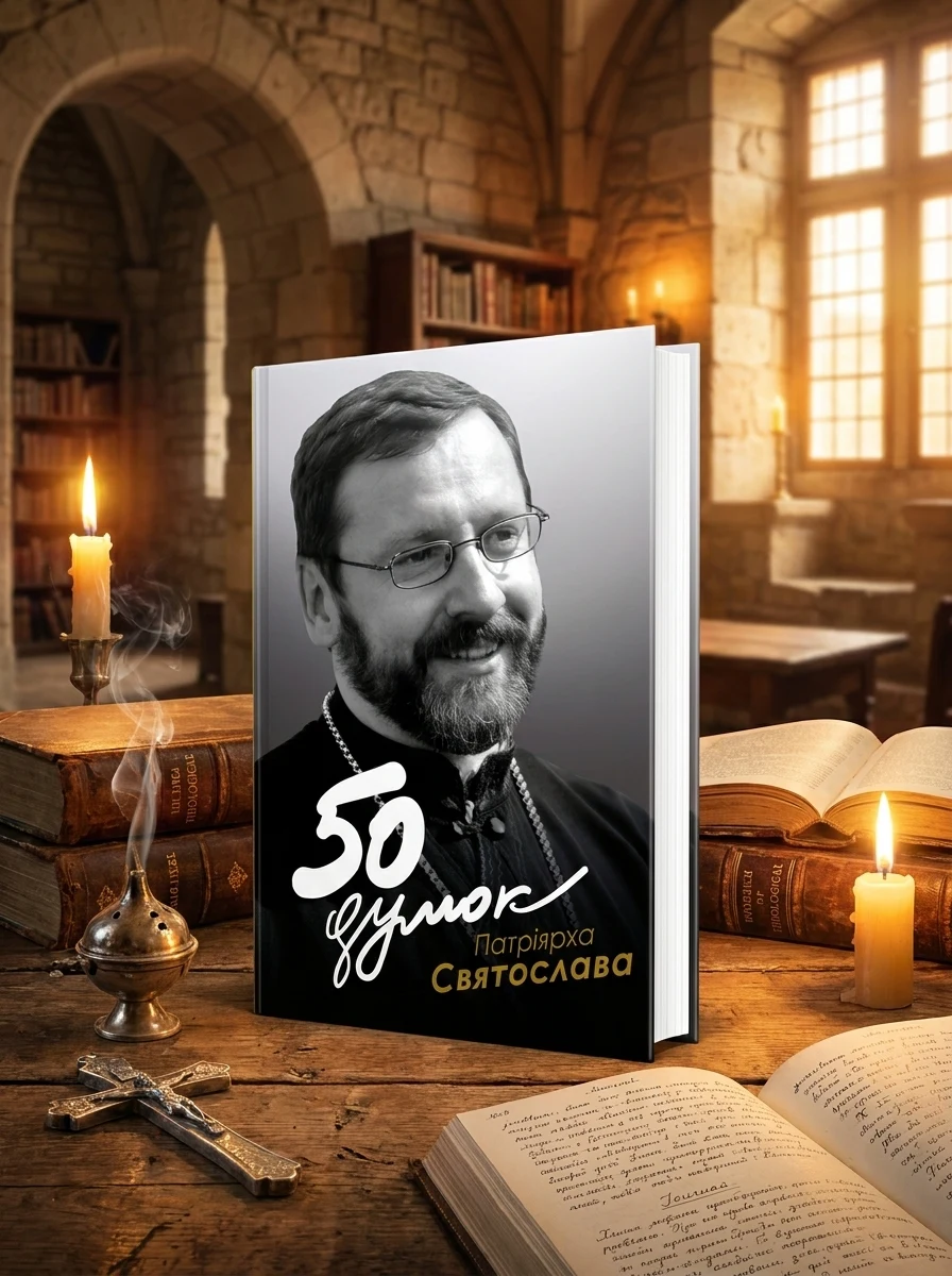 50 думок Патріярха Святослава — Блаженніший Святослав Шевчук, обкладинка