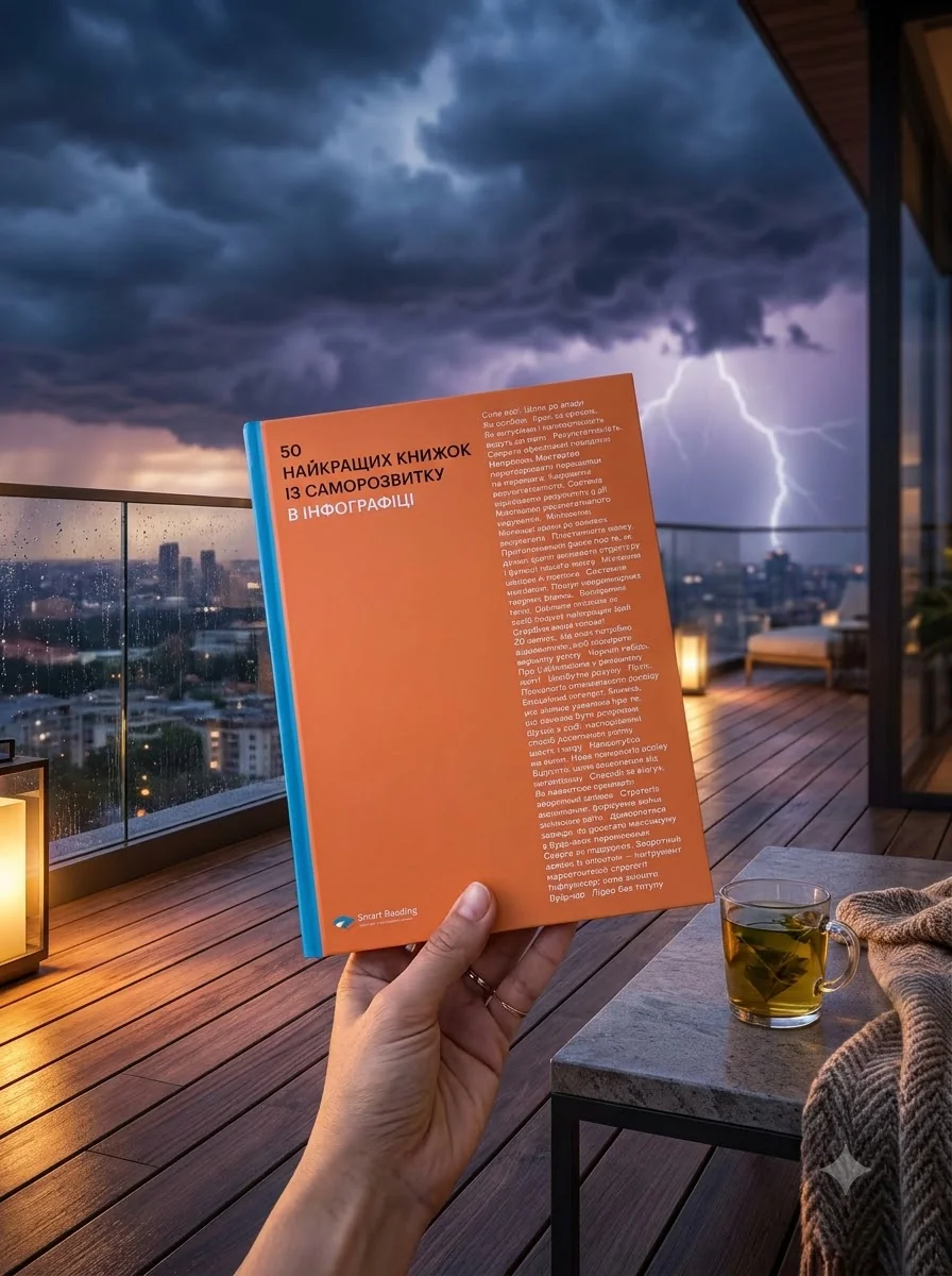 50 найкращих книжок із саморозвитку в інфографіці — Подарункові нонфікшн книги