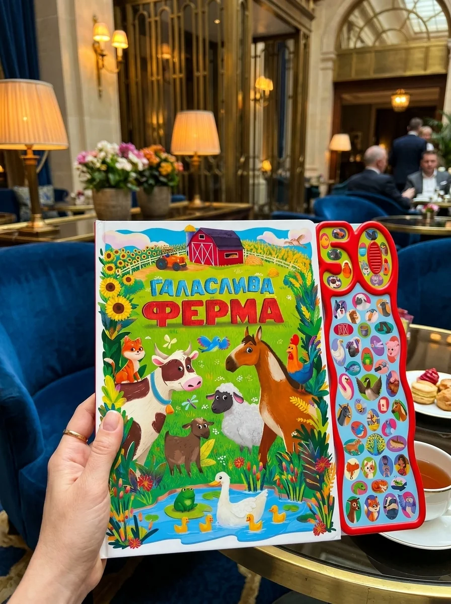 50 звуків. Галаслива ферма — Дитяча література