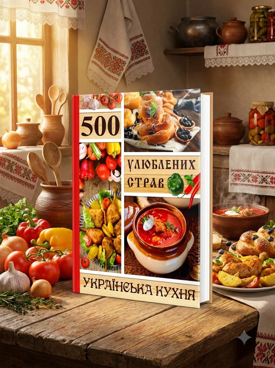 500 улюблених страв. Українська кухня — Кулінарія