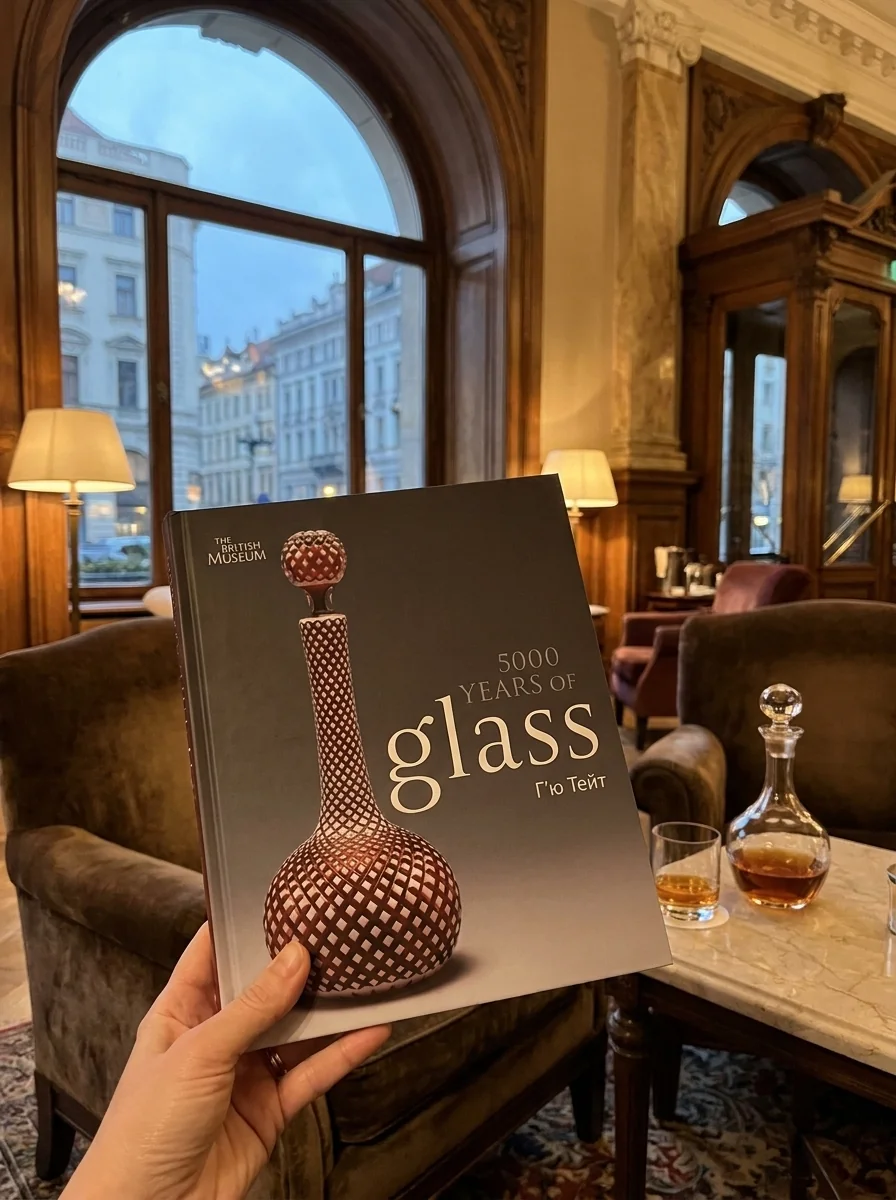 5000 Years of Glass — Г'ю Тейт, обкладинка