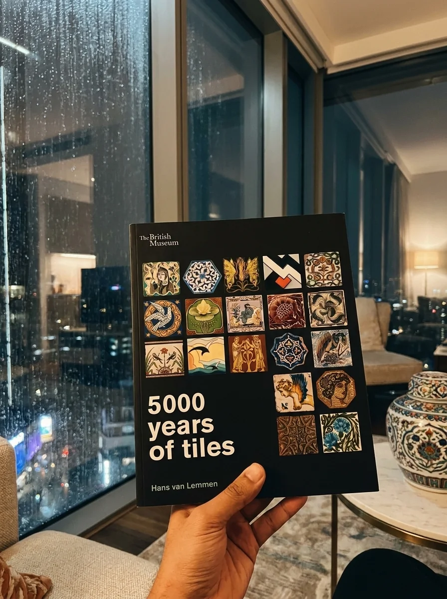 5000 Years of Tiles — Ганс ван Леммен, обкладинка