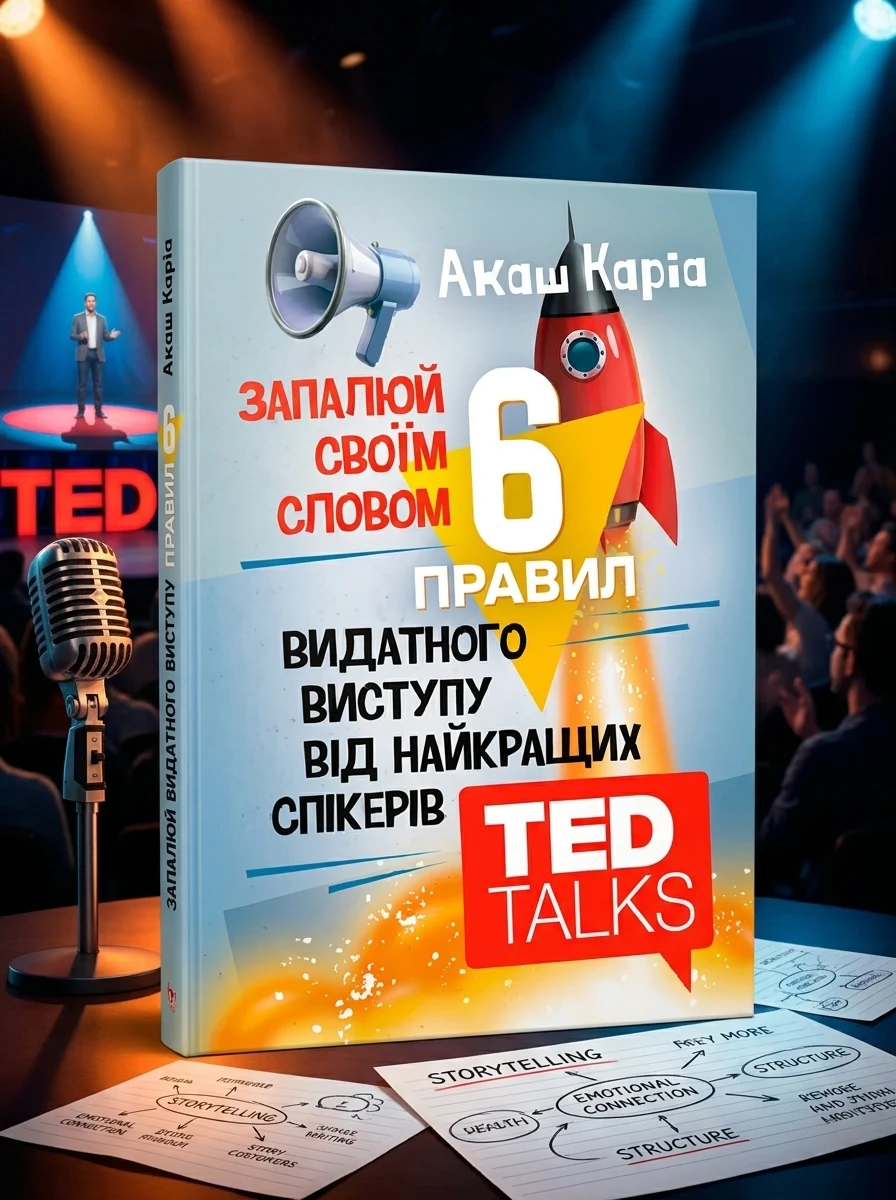 6 правил видатного виступу від найкращих спікерівTED Talks — Бізнес та саморозвиток