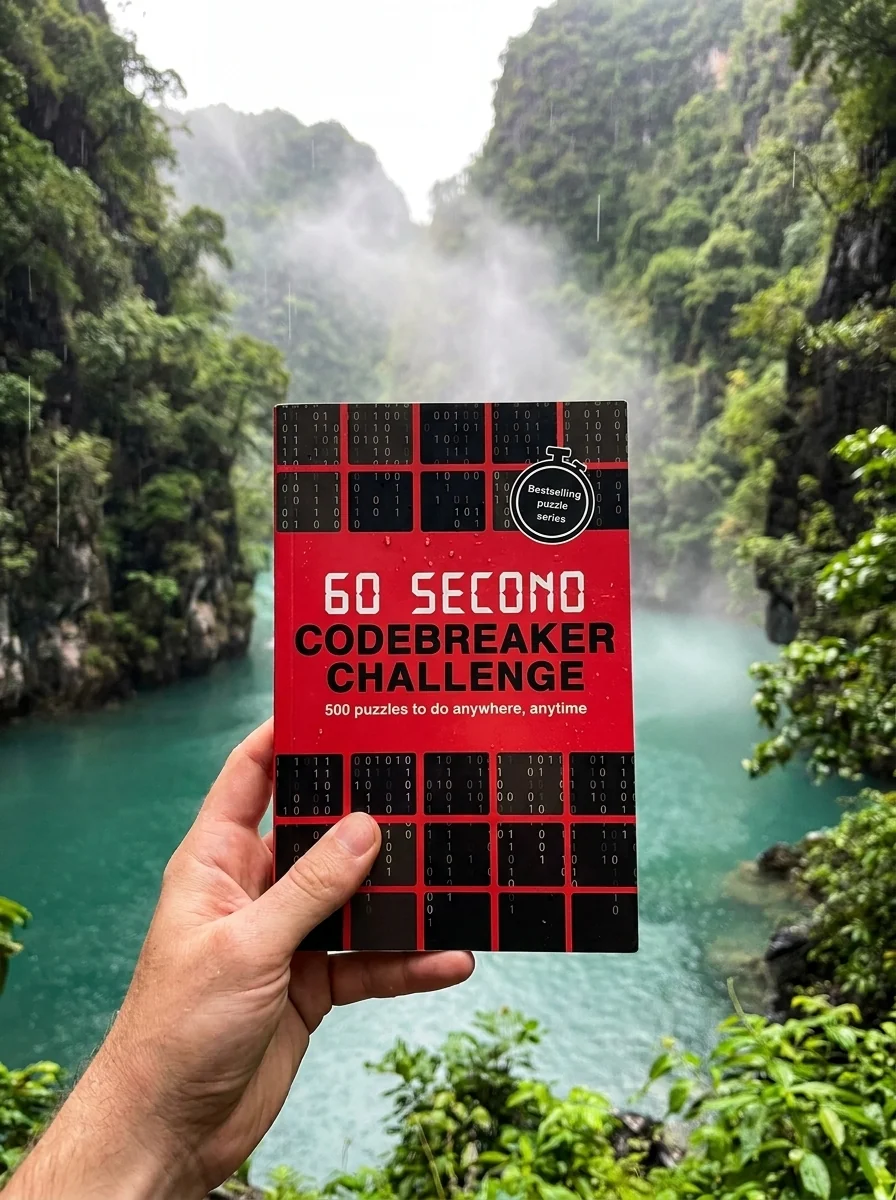 60 Second Codebreaker Challenge. Over 200 Puzzles to Do Anywhere, Anytime — Роланд Голл, обкладинка