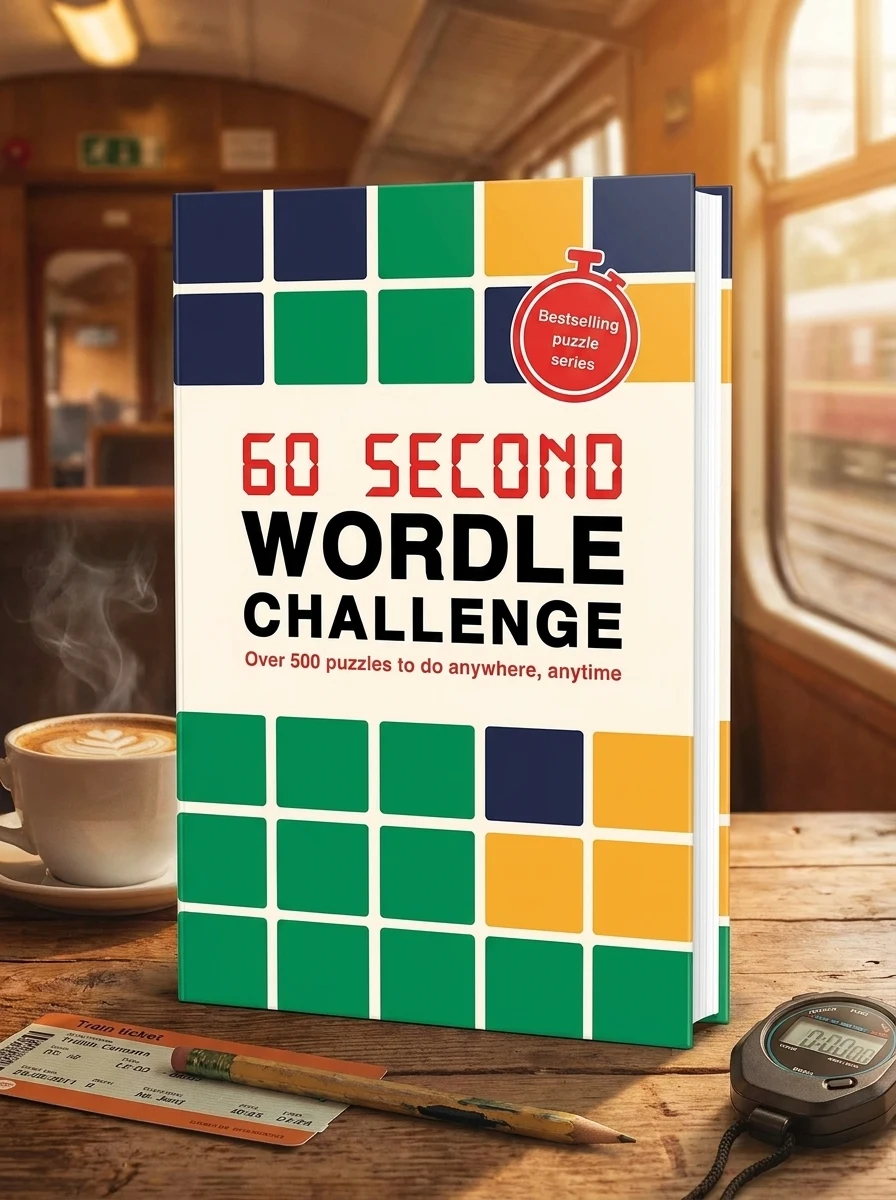 60 Second Wordle Challenge. Over 500 Puzzles to Do Anywhere, Anytime — Вивчення мов