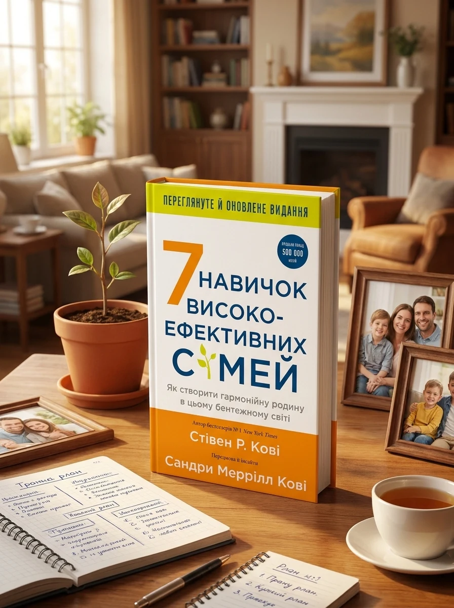 7 навичок високоефективних сімей. Як створити гармонійну родину у цьому бентежному світі — Дім, сім'я, релігія