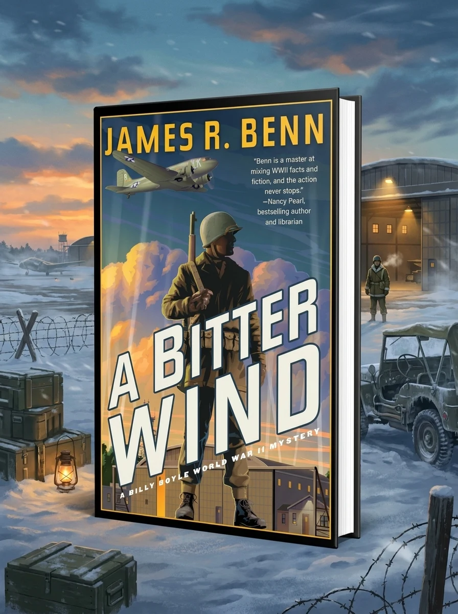 A Bitter Wind — James R. Benn, обкладинка