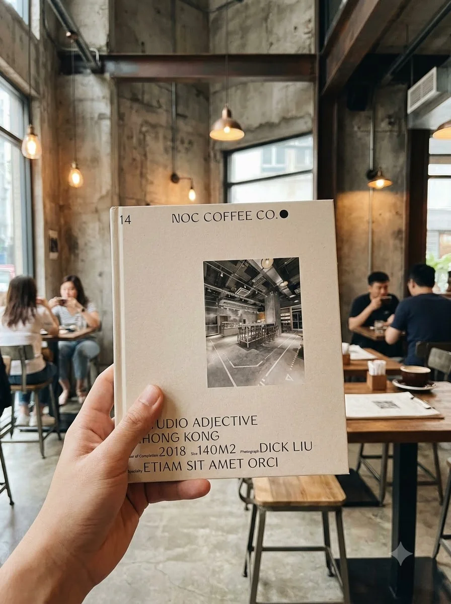 A Coffee a Day. Contemporary Café Design — Кріс ван Уффелен, обкладинка