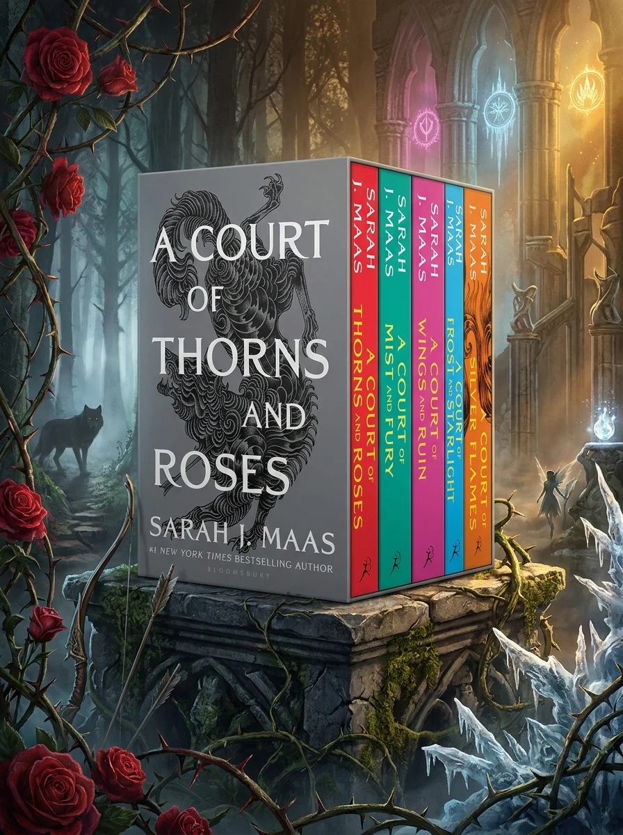 A Court of Thorns and Roses Paperback Box Set (5 books)