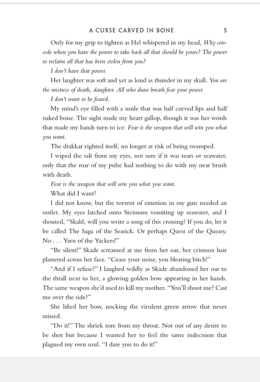 A Curse Carved in Bone. Saga of the Unfated Book 2 — Даніель Л. Дженсен, фото 5