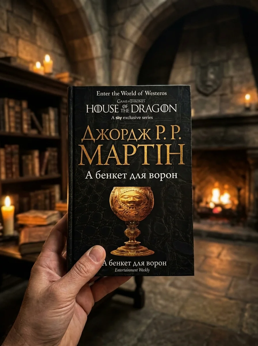 A Feast for Crows — Джордж Р. Р. Мартін, обкладинка