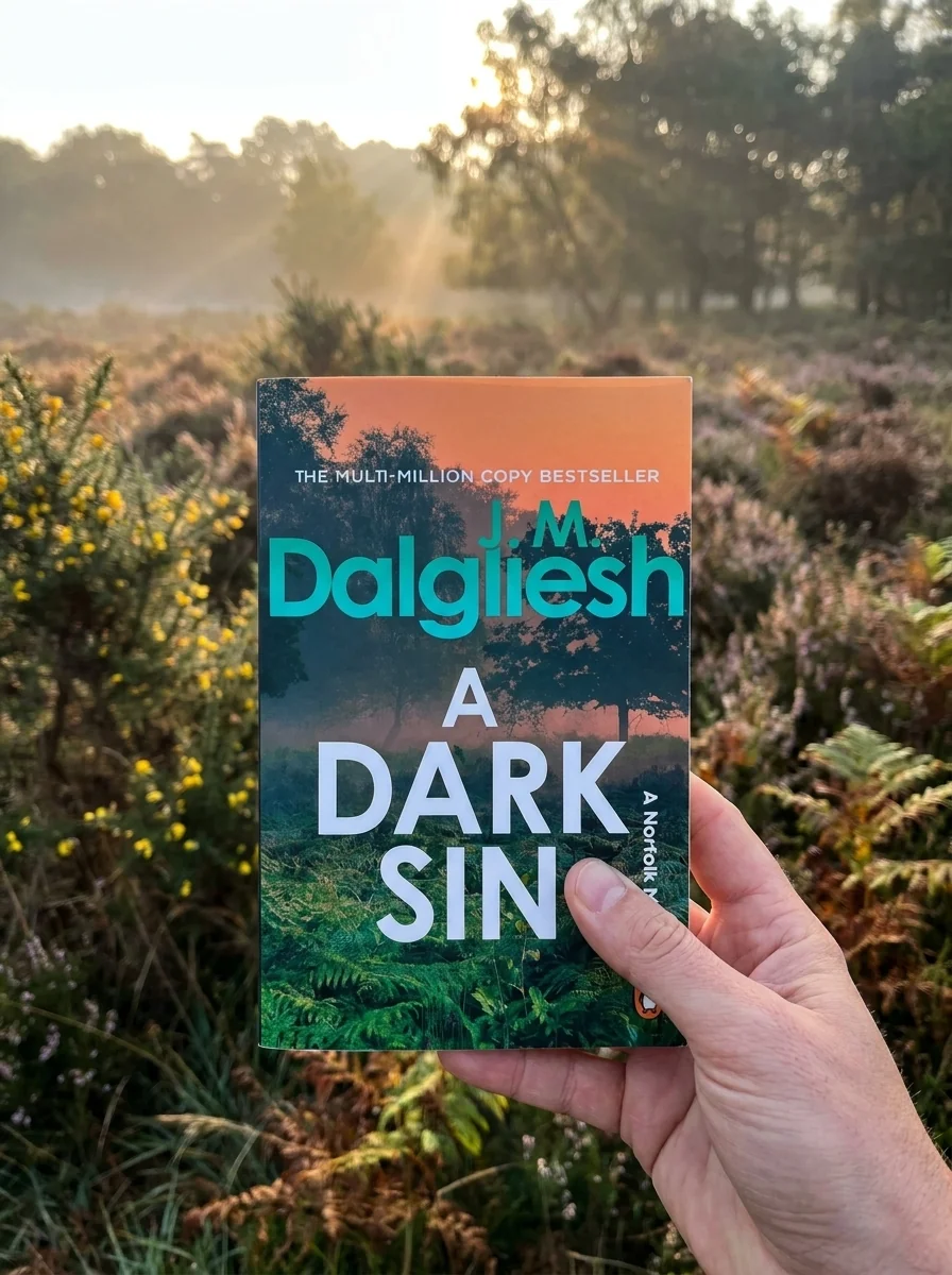 A Hidden Norfolk Murder Mystery. A Dark Sin. Book 8 — Дж. М. Далгліш, обкладинка