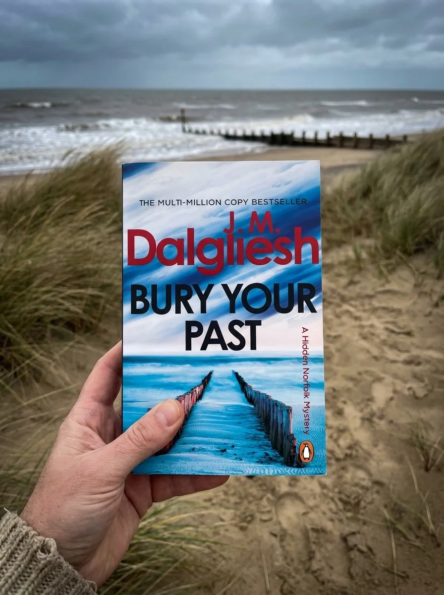 A Hidden Norfolk Murder Mystery. Bury Your Past. Book 2 — Дж. М. Далгліш, обкладинка
