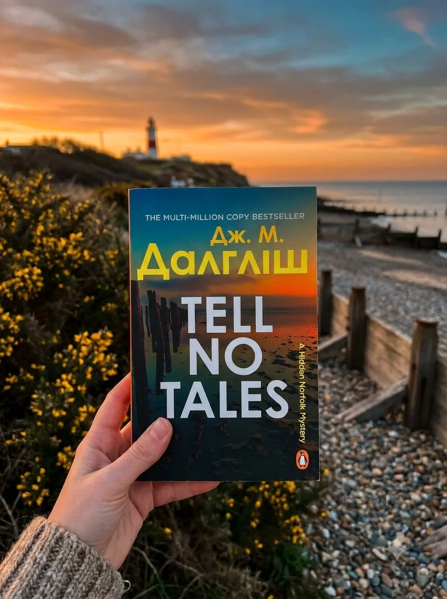 A Hidden Norfolk Murder Mystery. Tell No Tales. Book 4 — Дж. М. Далгліш, обкладинка