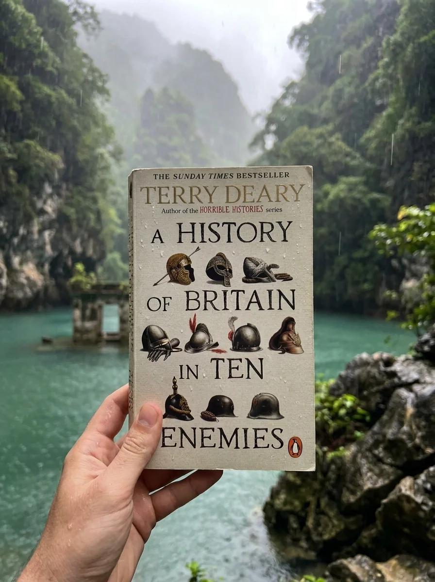 A History of Britain in Ten Enemies — Террі Дірі, обкладинка