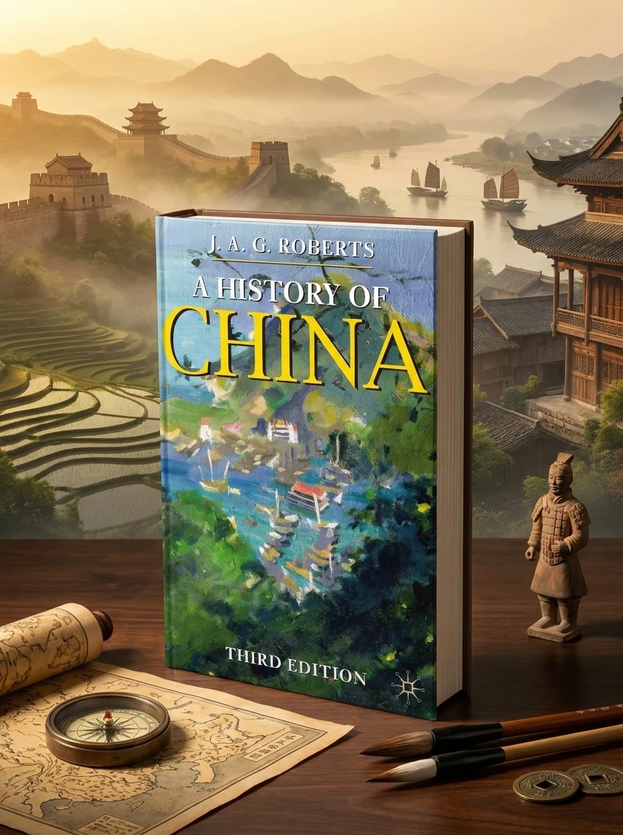 A History of China — Дж. Робертс, обкладинка