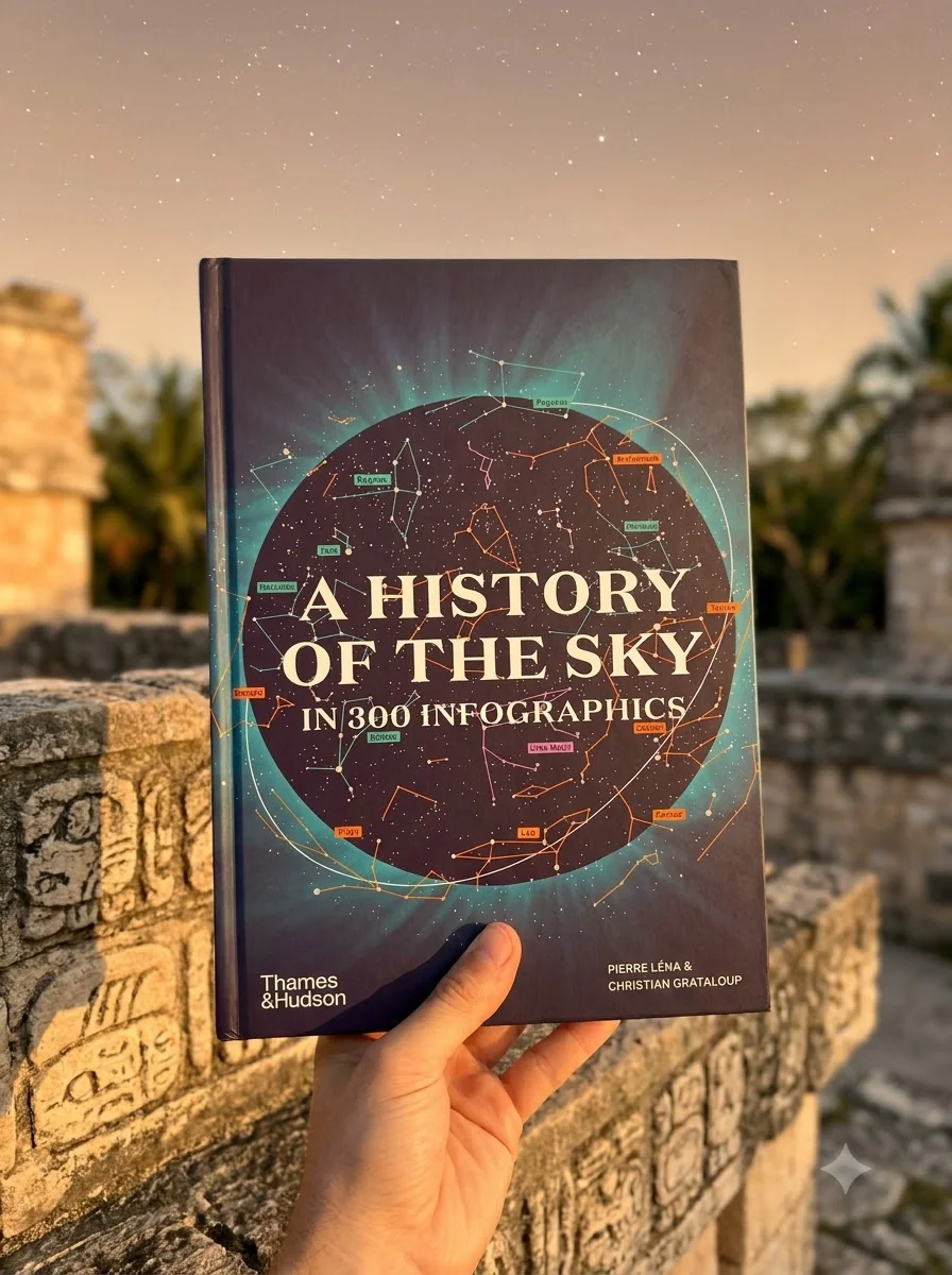 A History of the Sky in 300 Infographics — Крістіан Граталуп, обкладинка