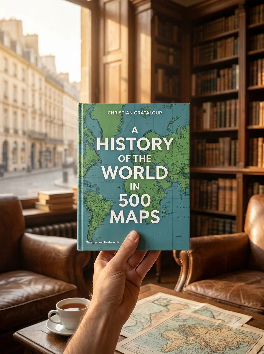 A History of the World in 500 Maps — Крістіан Граталуп, обкладинка