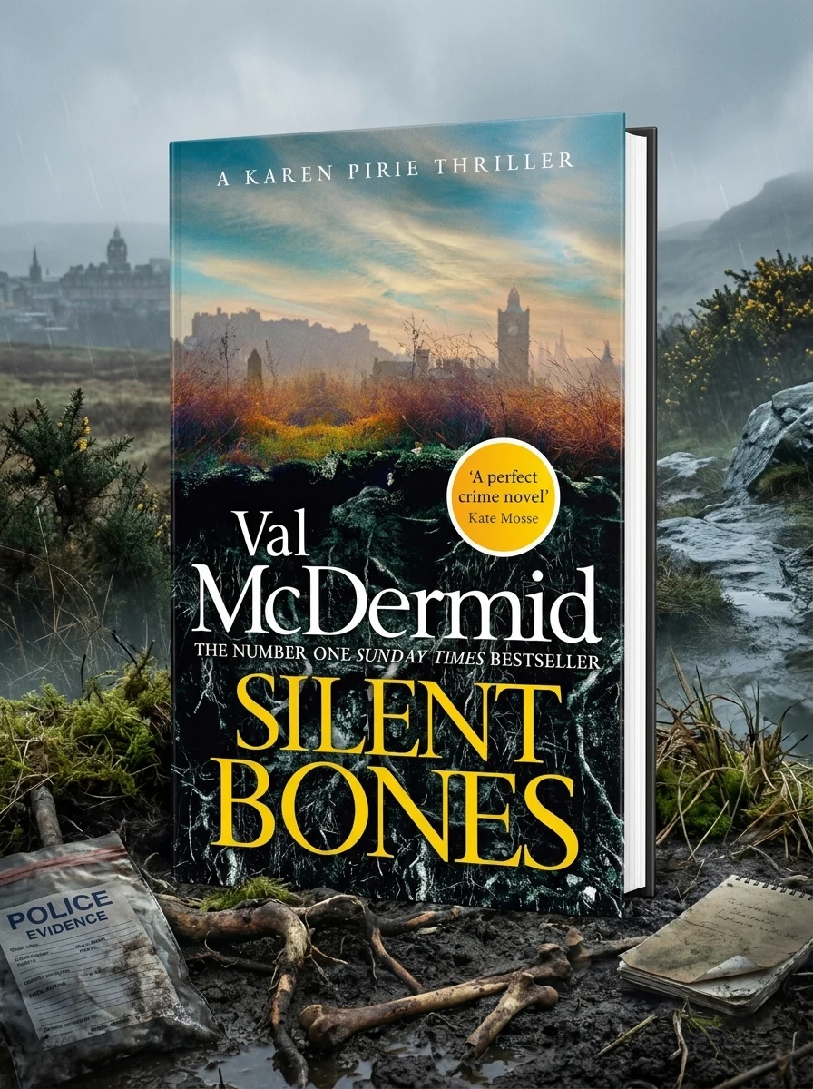 A Karen Pirie thriller. Silent Bones. Book 8 — Вел Макдермід, обкладинка