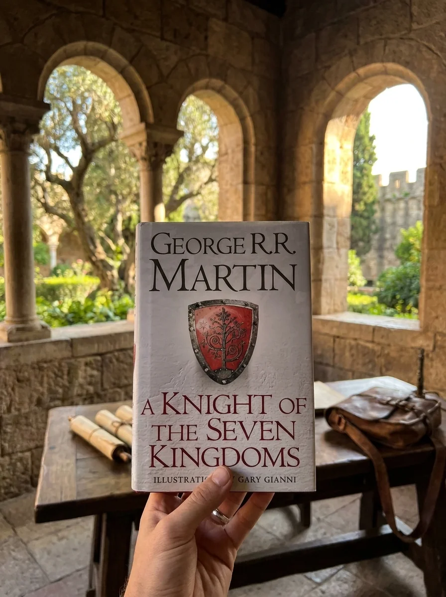 A Knight of the Seven Kingdoms — Джордж Р. Р. Мартін, обкладинка