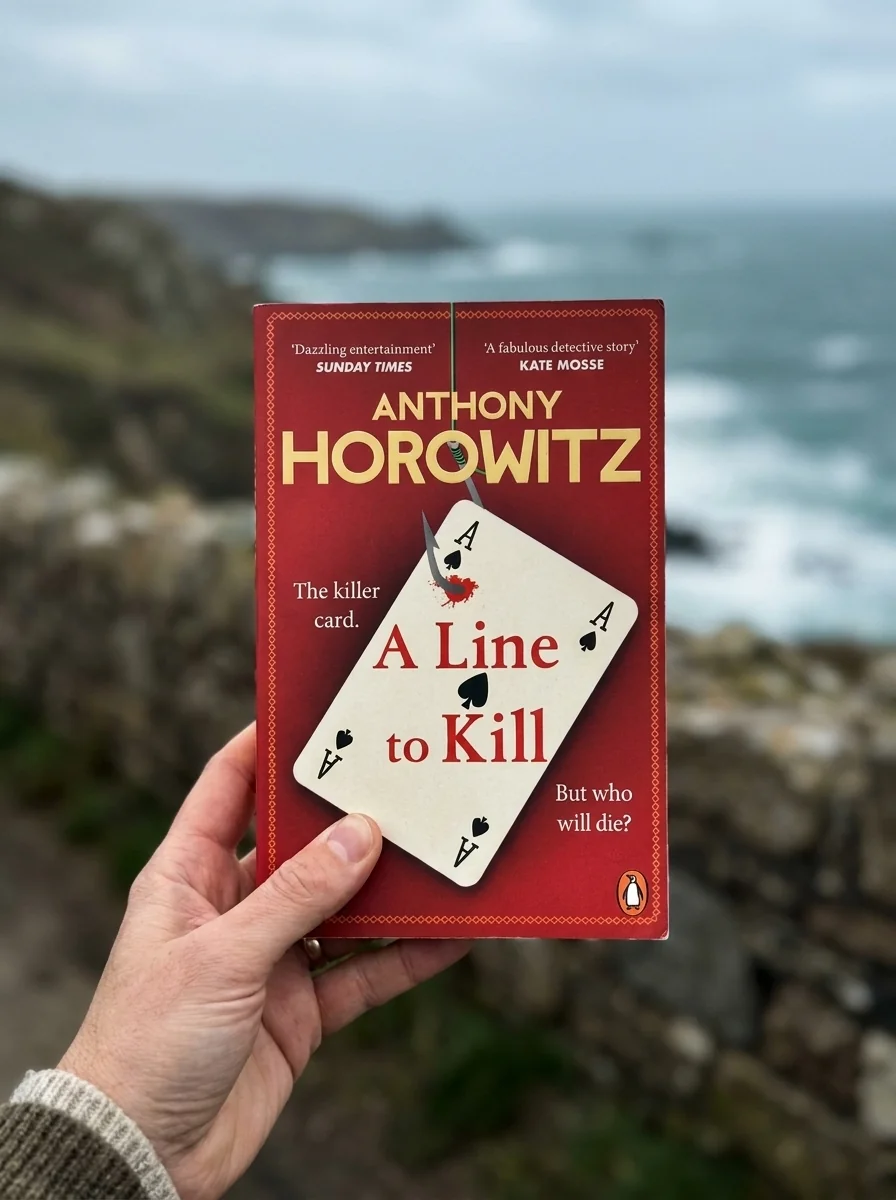 A Line to Kill — Ентоні Горовіц, обкладинка