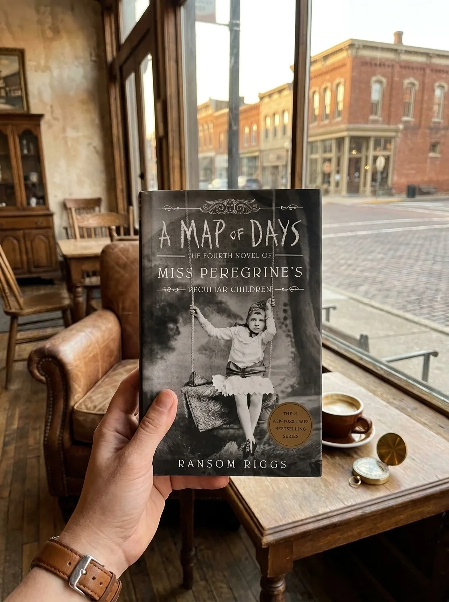 A Map of Days — Ренсом Ріґґз, обкладинка