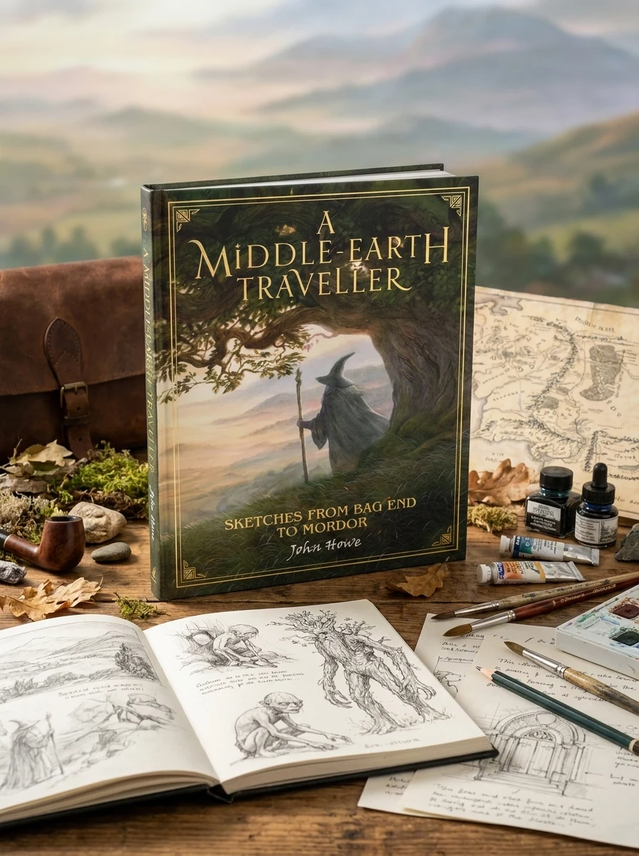 A Middle-Earth Traveller: Sketches from Bag End to Mordor — фото 2