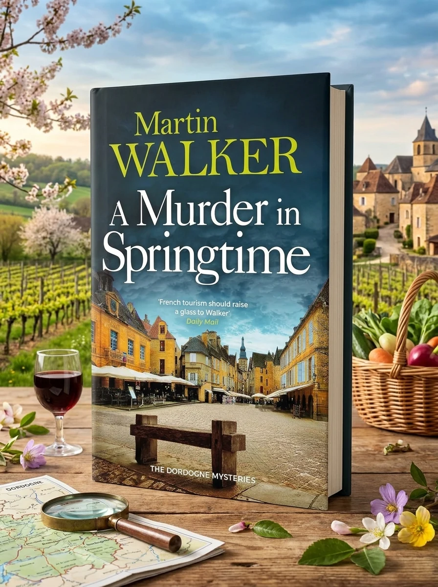 A Murder in Springtime. The Dordogne Mysteries. Book 20 — Мартін Вокер, обкладинка