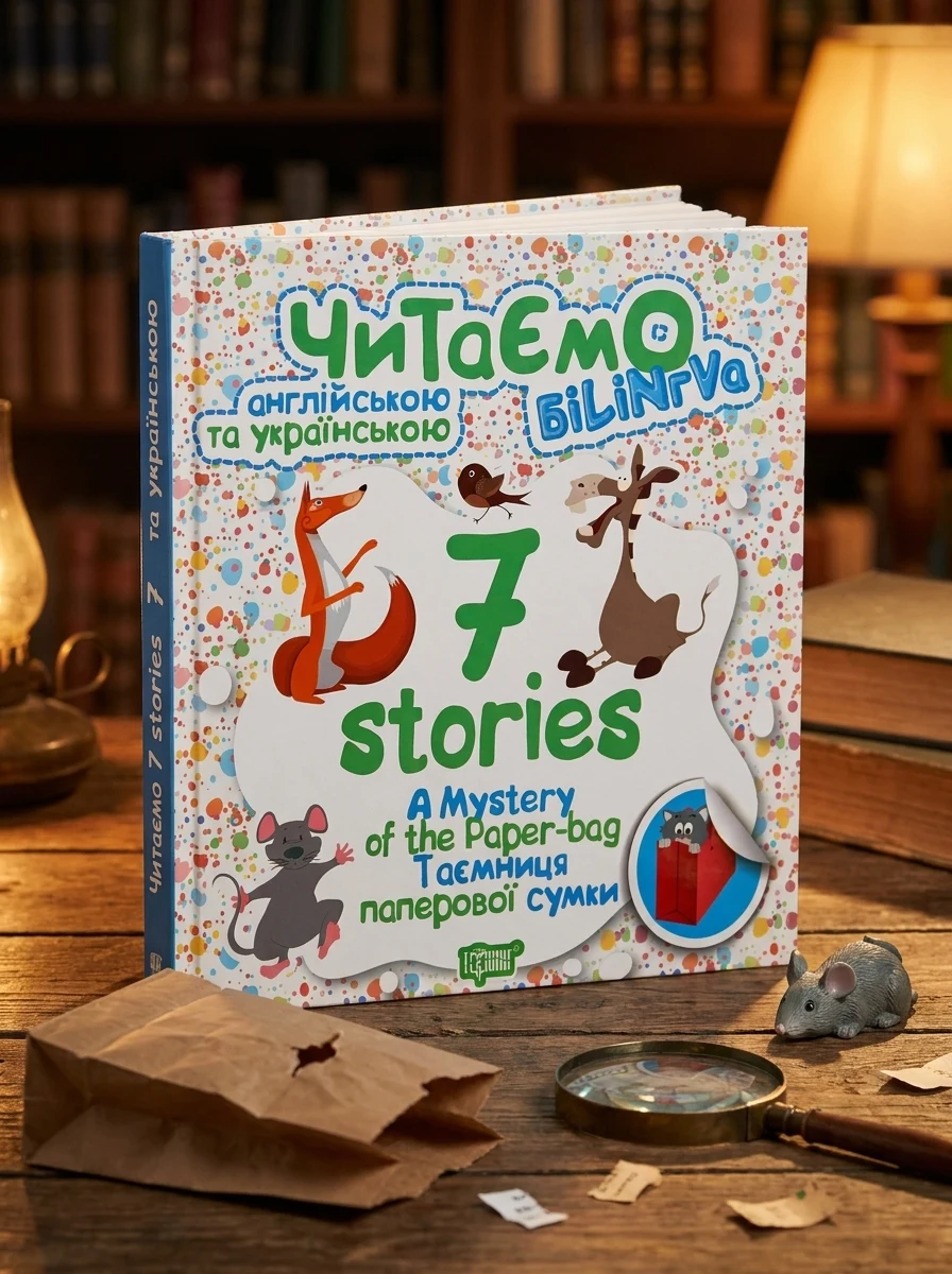 A Mystery of the Paper-bag. Таємниця паперової сумки — Дитяча література