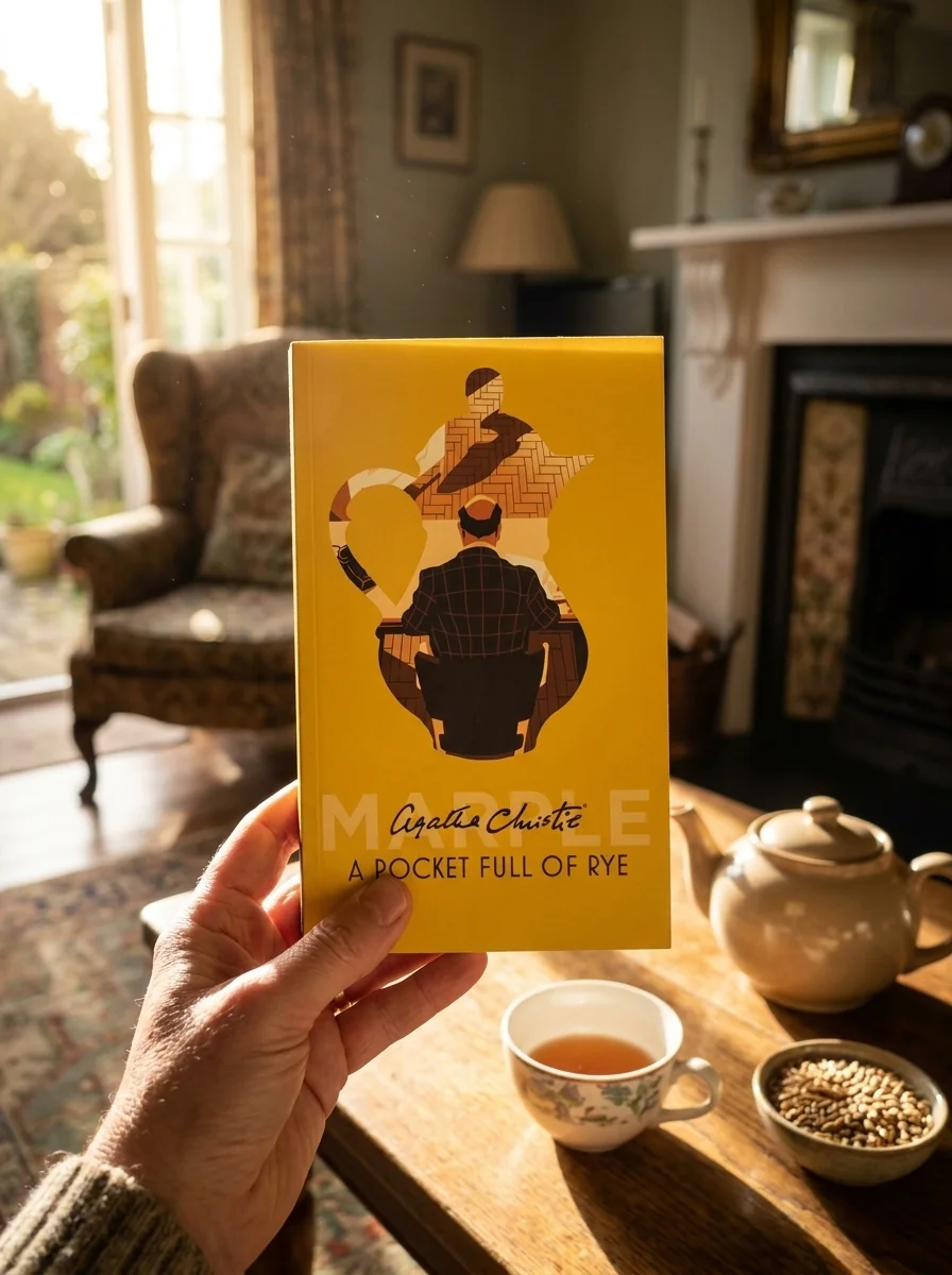 A Pocket Full of Rye — Аґата Крісті, обкладинка