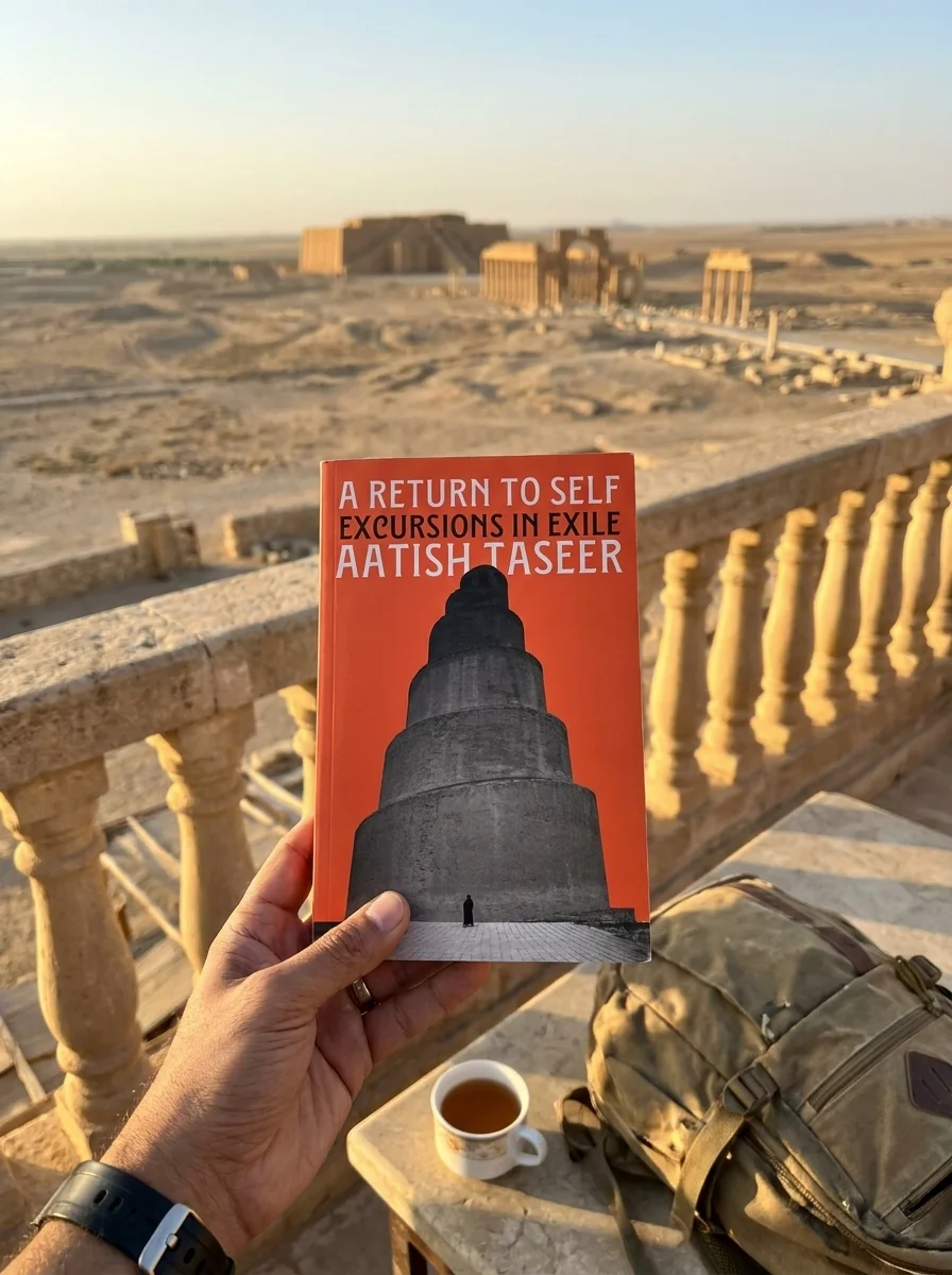 A Return to Self: Excursions in Exile — Атіш Тасір, обкладинка