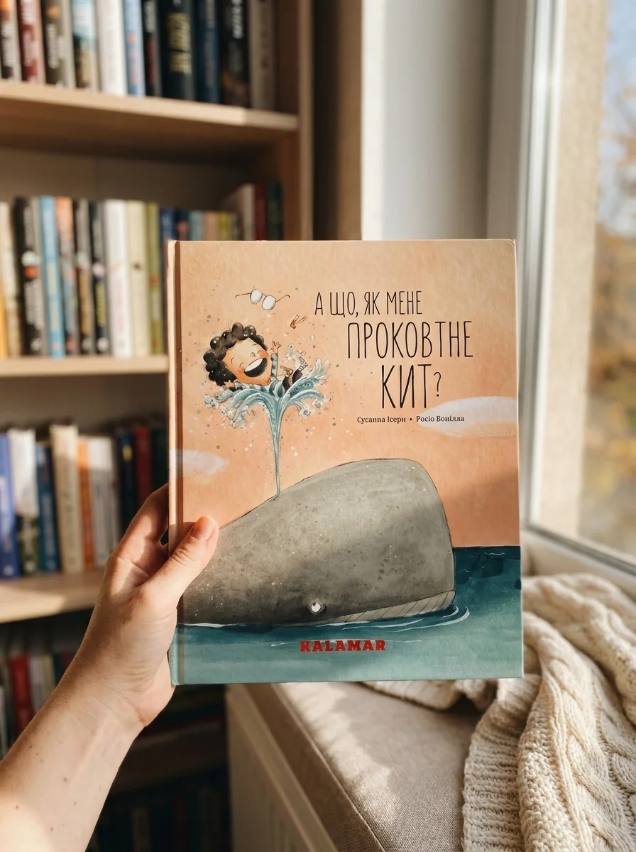 А що, як мене проковтне кит?" — Дитяча література