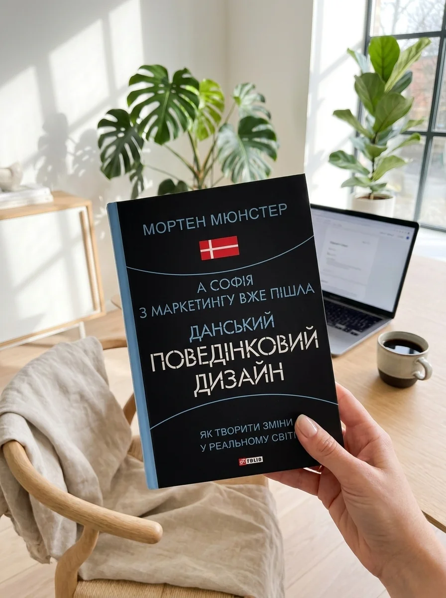 А Софія з маркетингу вже пішла. Данський поведінковий дизайн. Як творити зміни у реальному світі — Мортен Мюнстер, обкладинка