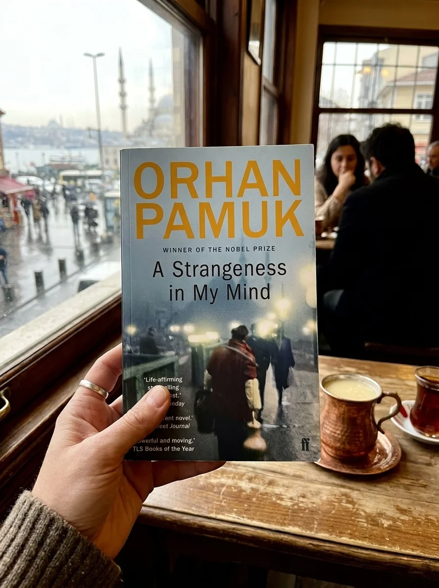 A Strangeness in My Mind — Орхан Памук, обкладинка