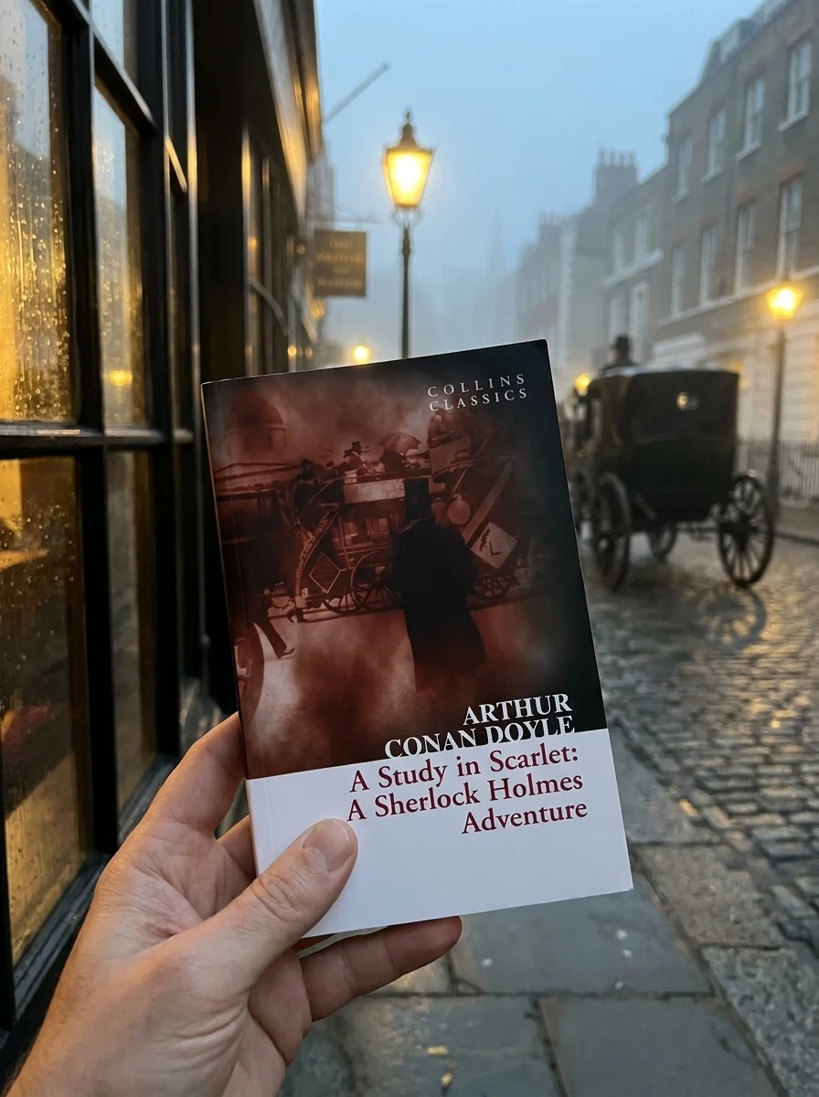 A Study in Scarlet: A Sherlock Holmes Adventure — Художня література
