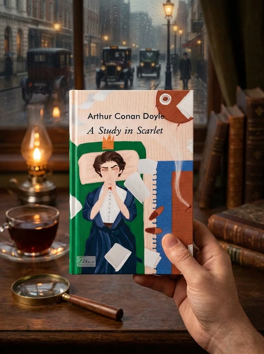 A Study in Scarlet (адаптований текст) — Класична проза