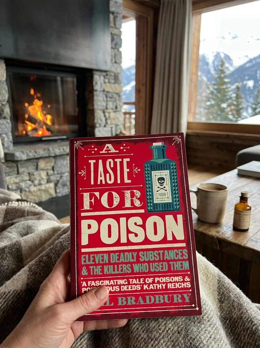 A Taste for Poison: Eleven Deadly Substances and the Killers Who Used Them — Ніл Бредбері, обкладинка