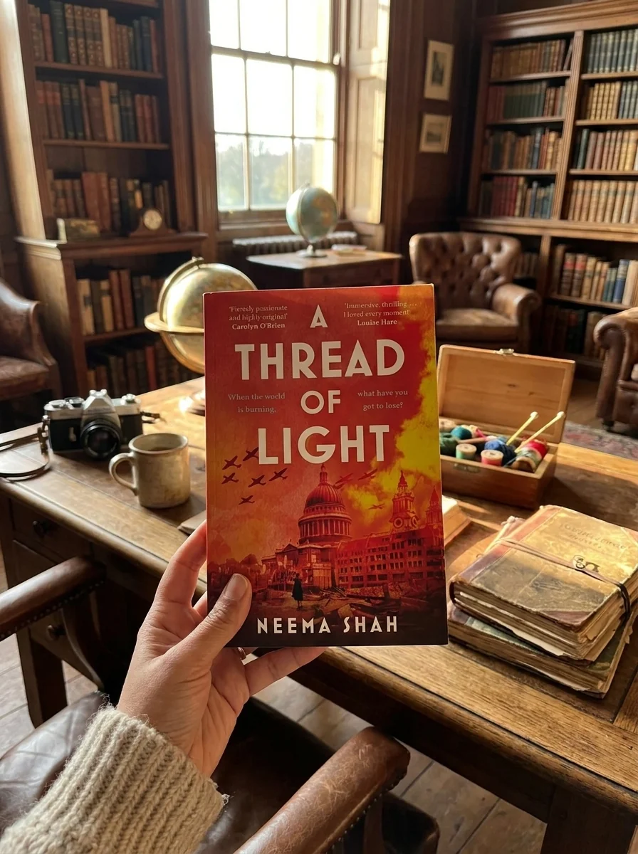 A Thread of Light — Neema Shah, обкладинка