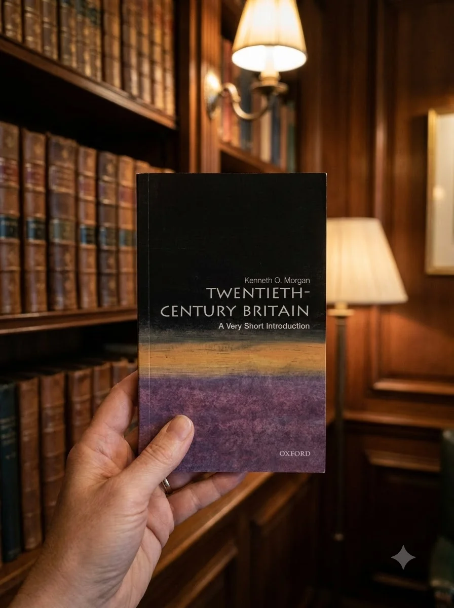A Very Short Introduction. Twentieth-century Britain — Кеннет О. Морган, обкладинка