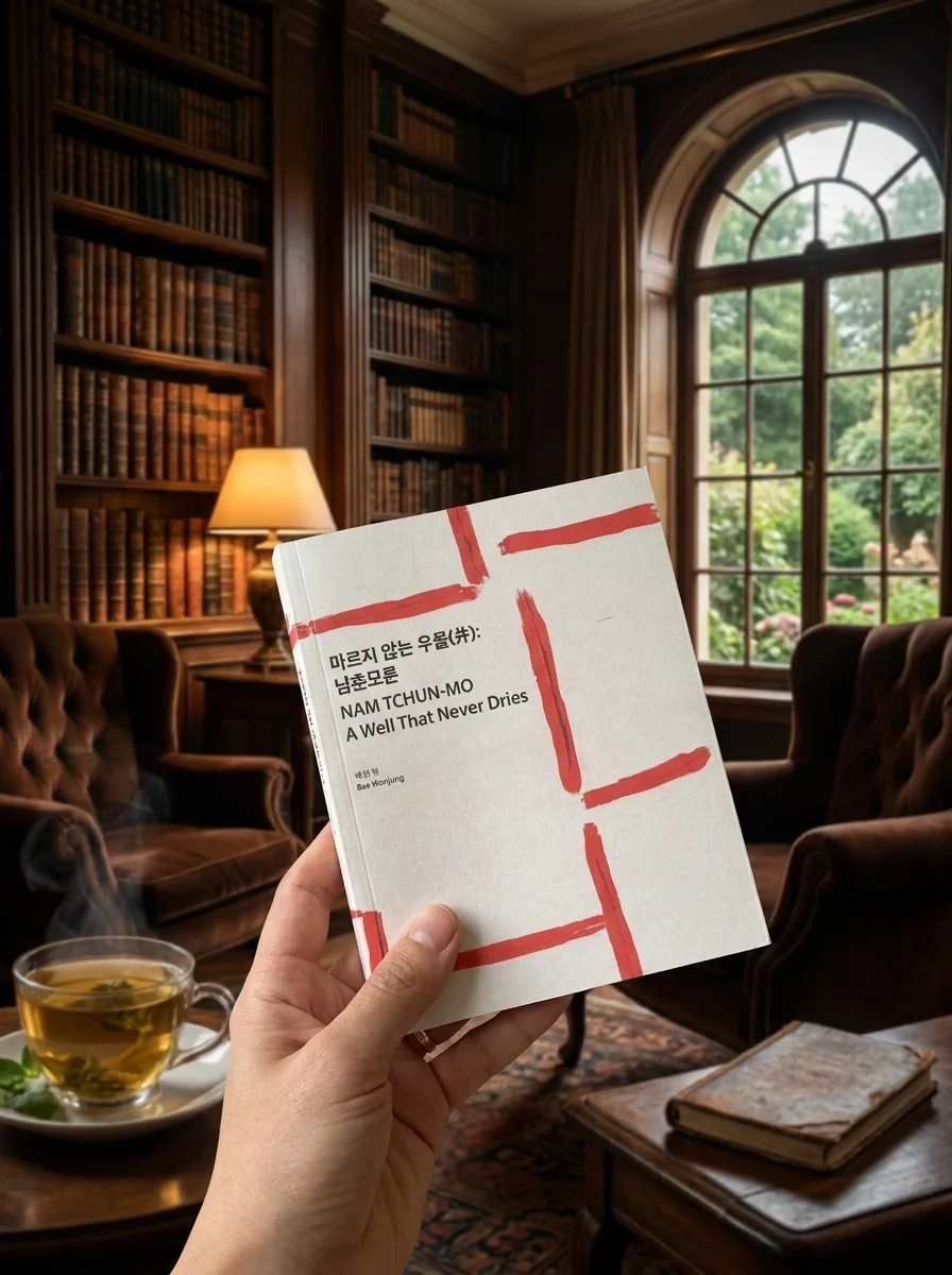 A Well That Never Dries — Нам Чун-Мо, обкладинка