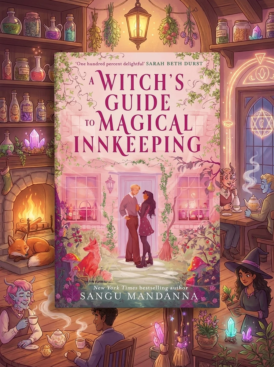 A Witch's Guide to Magical Innkeeping — Санґу Манданна, обкладинка