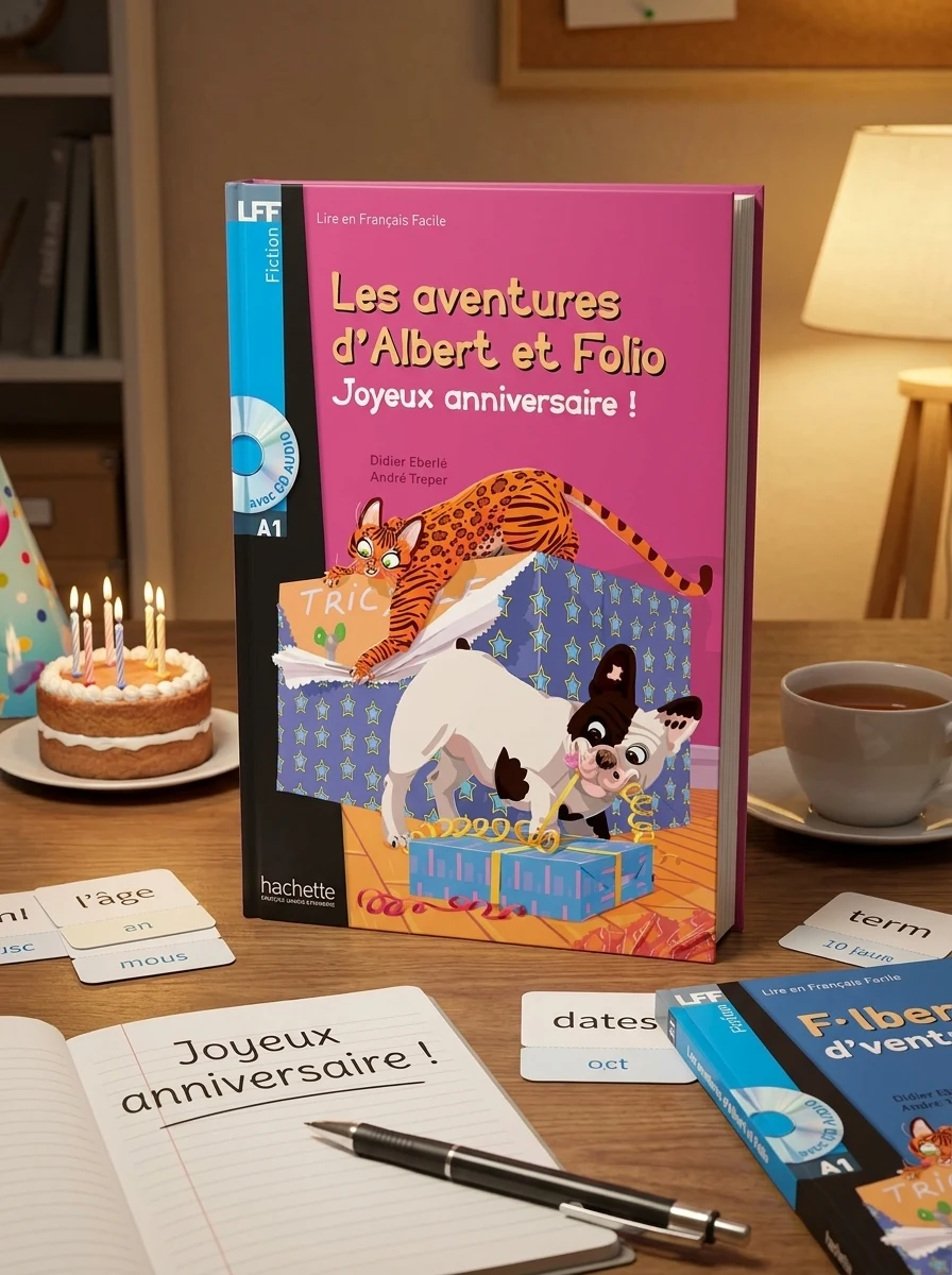 A1. Albert et Folio. Joyeux anniversaire — Вивчення мов