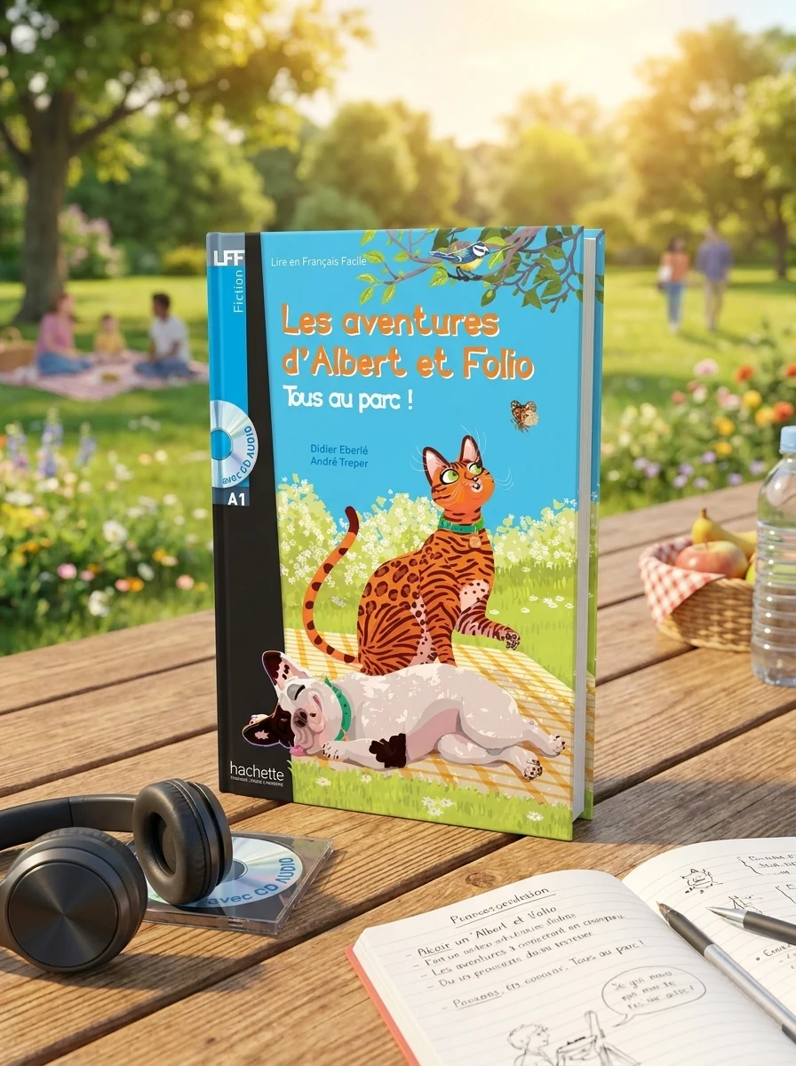 A1. Albert et Folio. Tous au parc + CD audio — Вивчення мов
