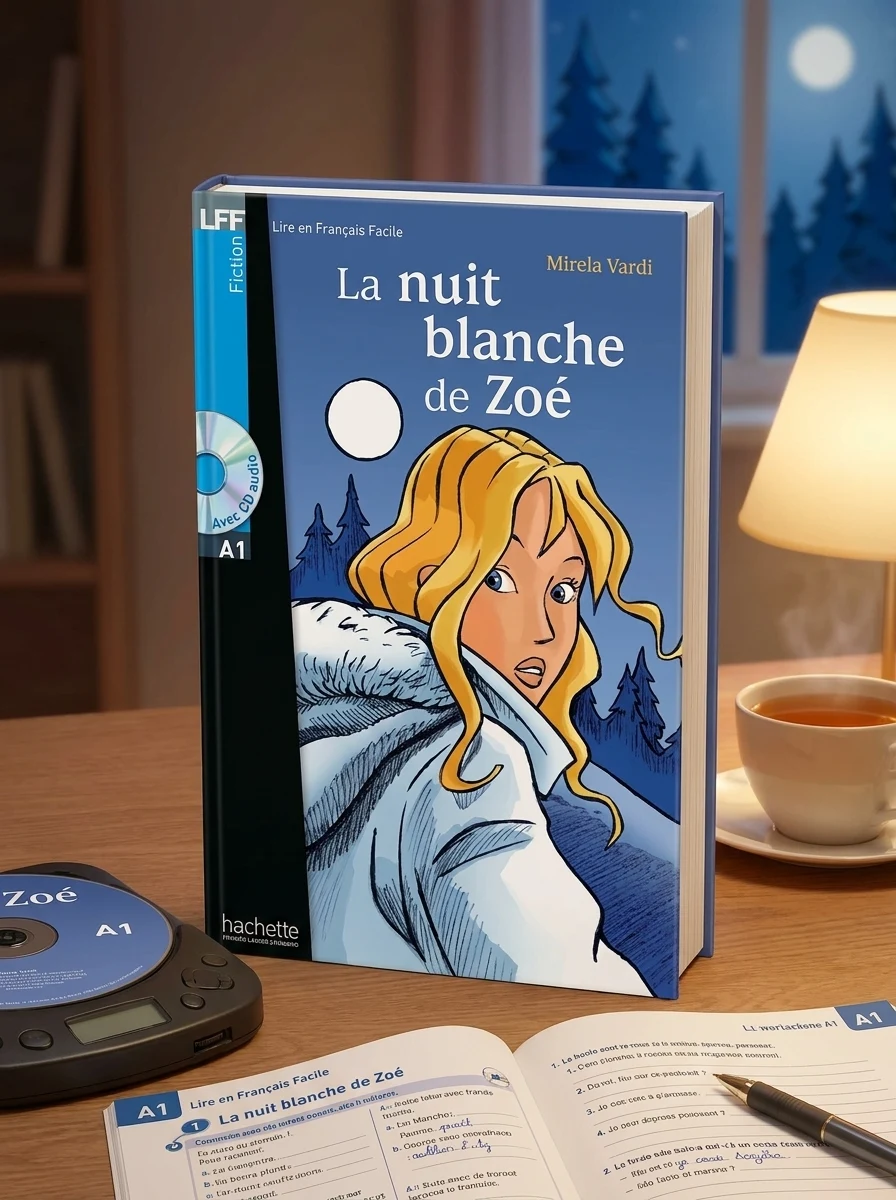 A1. La Nuit blanche de Zoe (+ audio CD) — Вивчення мов