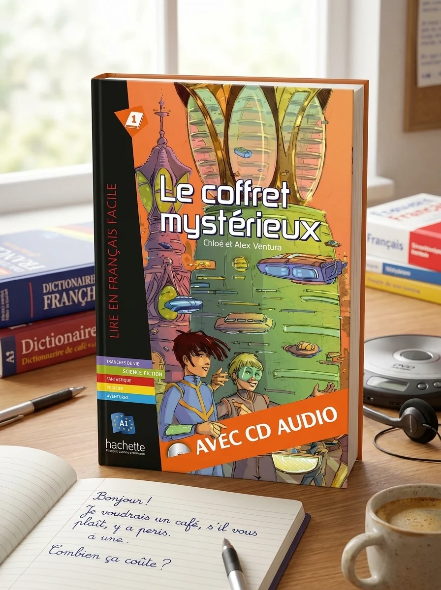 A1. Le Coffret myst'erieux + CD audio — Вивчення мов